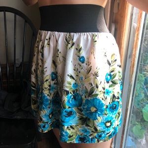 Amy Byer Floral Skirt!
